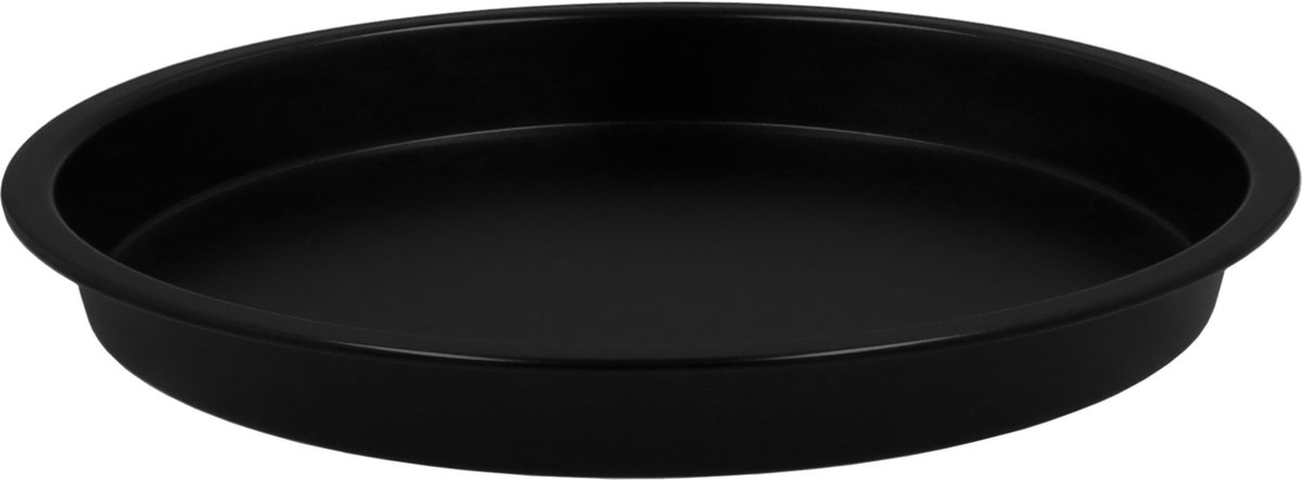 Krumble Bakplaat - Rond - Oven tray - Rooster - Zwart - 27,5 x 3 cm - Krumble