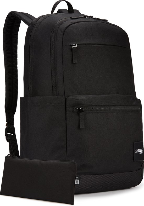 Case Logic Campus Uplink Laptop Rugzak Recylced 26L Zwart bol