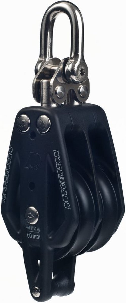 Rutgerson RAW Block 50mm Double met Becket