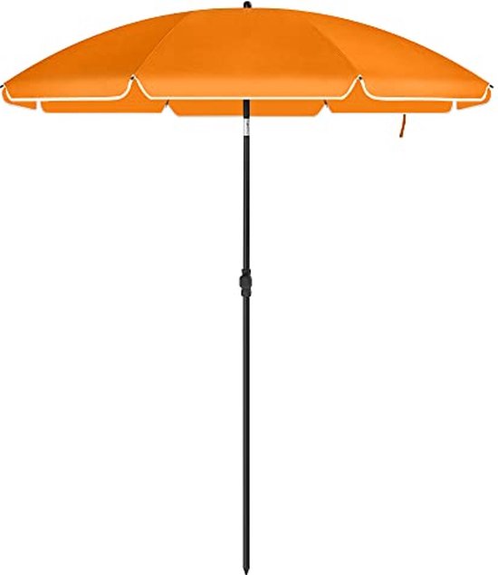 VidaXL strandparasol 180cm blauw VidaXL strandparasol 180cm blauw