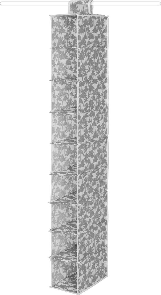 Compactor Organizer Tahiti 9-vaks 128 X 15 X 30 Cm Pp Grijs