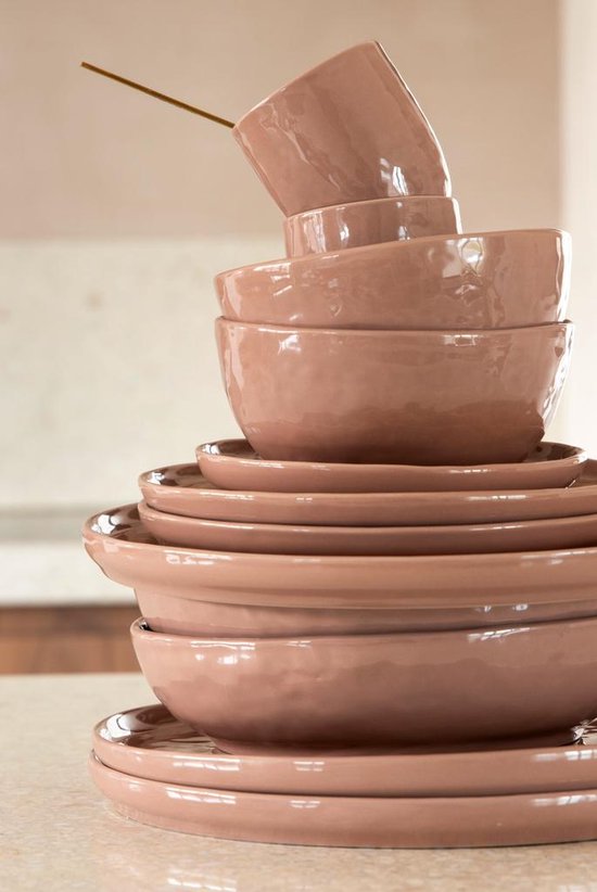 Gusta Table Tales Bord Terracotta ø15,3cm Freckle bol