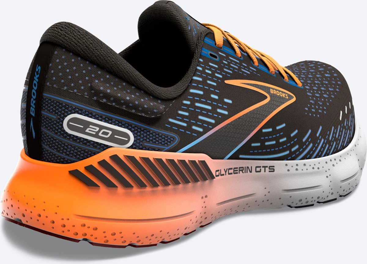 Brooks Glycerin GTS 20 hardloopschoenen heren zwart