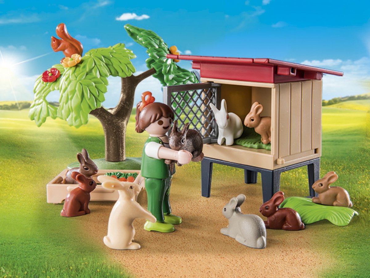 PLAYMOBIL Country Konijnenhok - 71252 — afbeelding 12