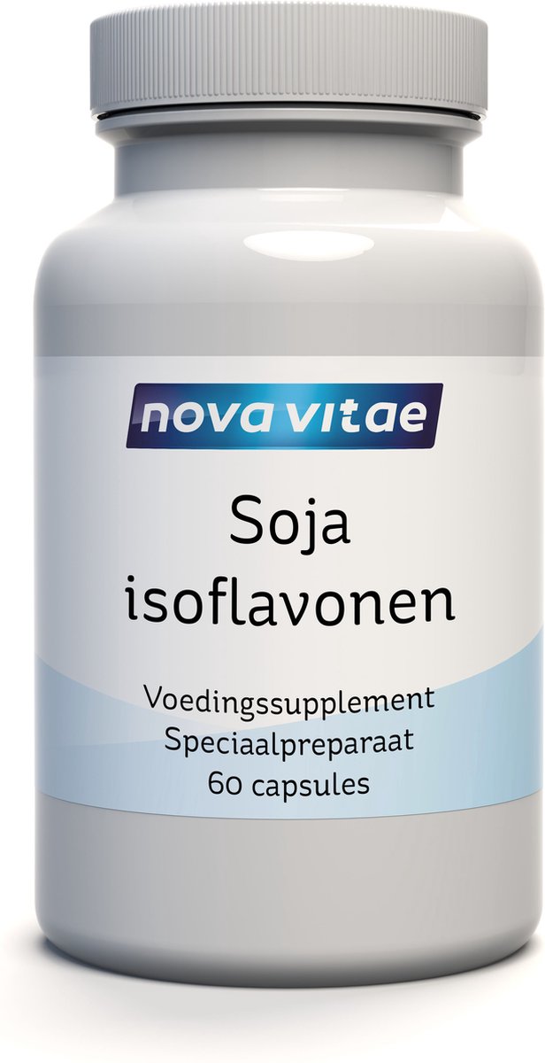 Goedkoopste Nova Vitae - Soja isoflavonen - 60 mg (genisteine) - 60 capsules