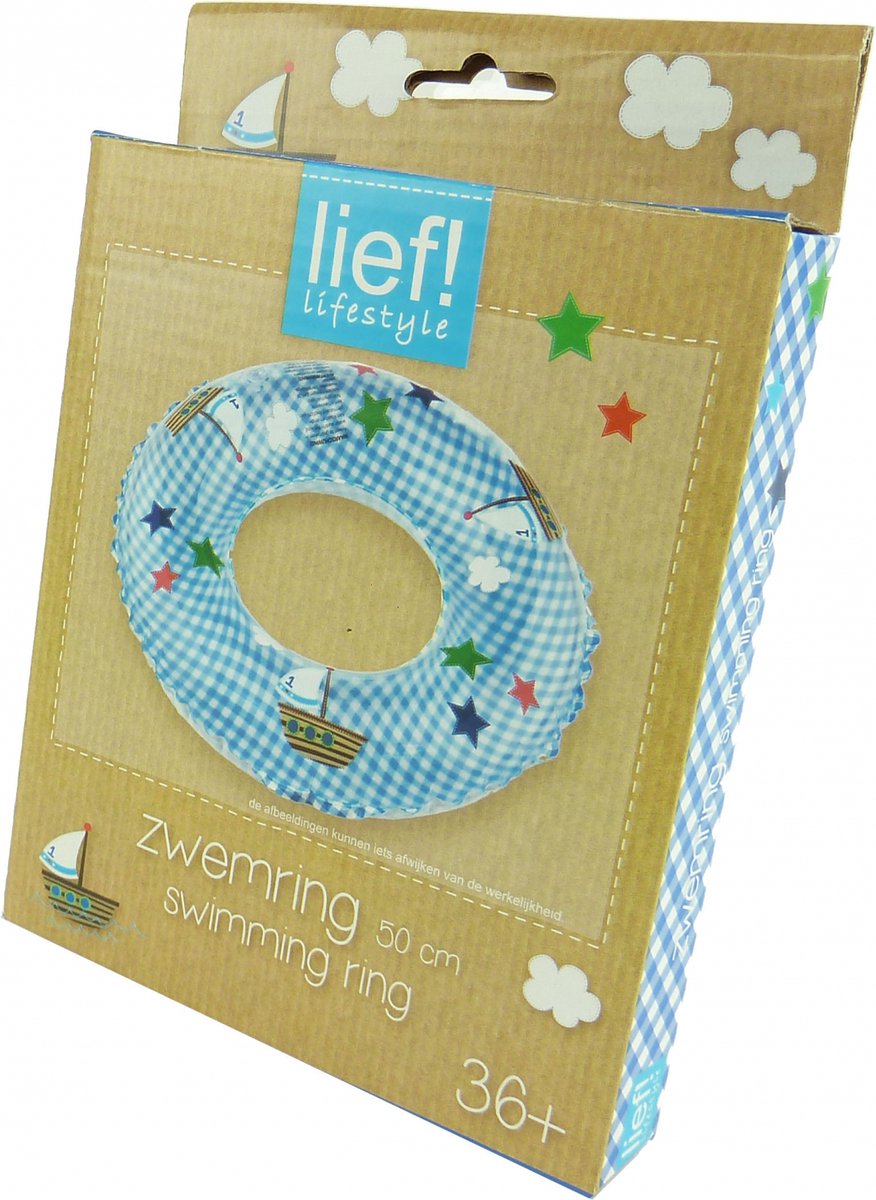 Lief Boy zwemring