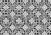 Fotobehang - Vlies Behang - Mozaïek - Patroon - Geometrisch - Ornament - 254 x 184 cm