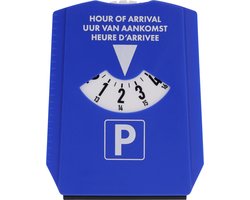 Shell Parkeerschijf - Blauwe Parkeerschijf - Parkeerkaart - Parkeren in de Blauwe Zone - Inclusief IJskrabber