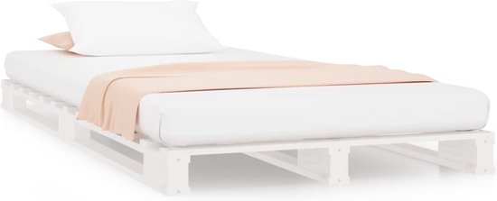 Homestyle4u 1967, kinderbed 90 x 200 cm, tipi bed grijs-wit, tipitent