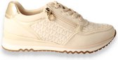 Marco Tozzi Dames Sneaker - 23749-993 Lichtbeige - Maat 37