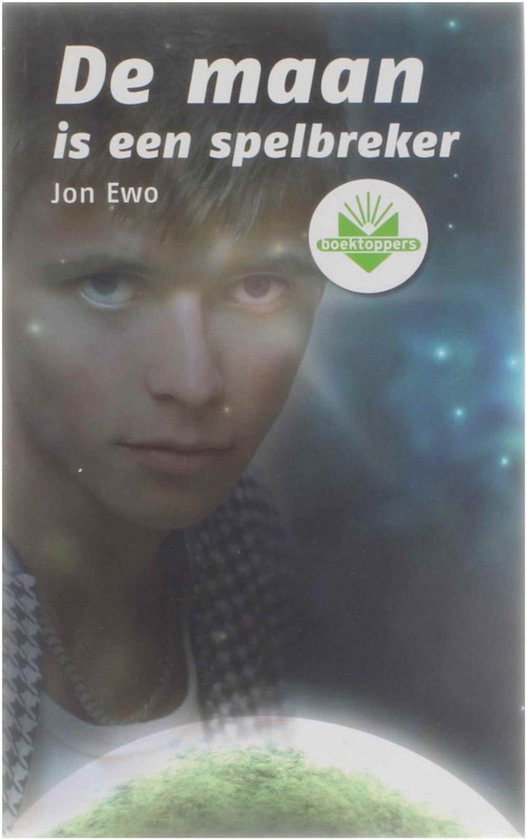 Cover van het boek 'De maan is een spelbreker' van Jon Ewo en J. Ewo