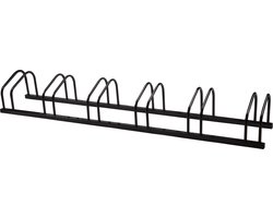 Fietsenrek 6 Fietsen - Fietsbeugel - Zwart - 160x29x26cm - Fietsenrek Tom - Goets