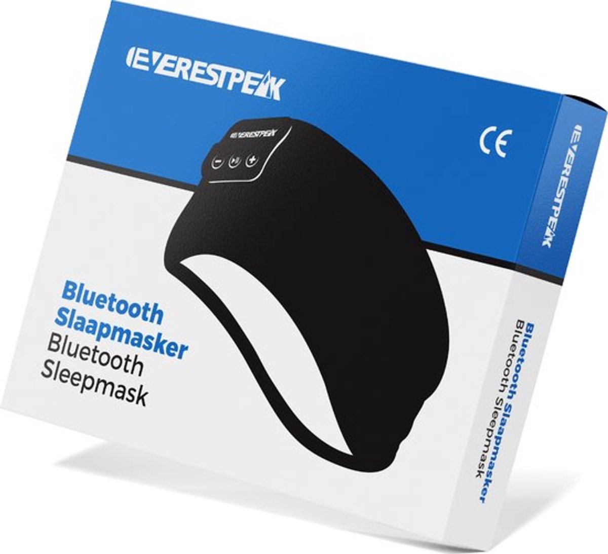 EverestPeak® Bluetooth Slaapmasker - Slaaptrainer - Met 3 in 1 Koptelefoon - 25x10CM- Blauw — afbeelding 5