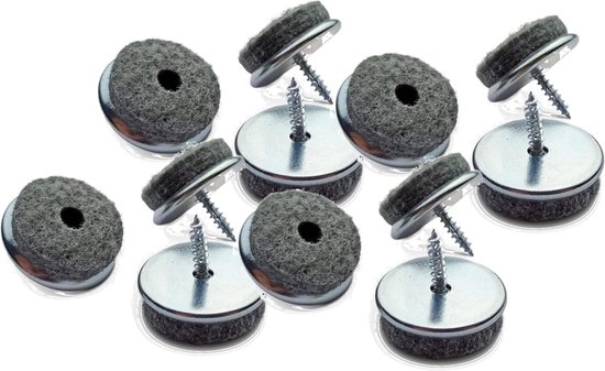 Premium meubelbeschermers, viltdoppenset, om te plakken, 130 stuks, in