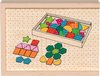 Afbeelding van het spelletje Playtive Houten Magnetisch Leerspel - Kenmerk: gemaakt van echt hout - Aanbevolen leeftijd: vanaf 1,5 jaar - Vormen - Met een houten kistje met deksel - Bevordert op speelse wijze motorisch cognitieve vaardigheden