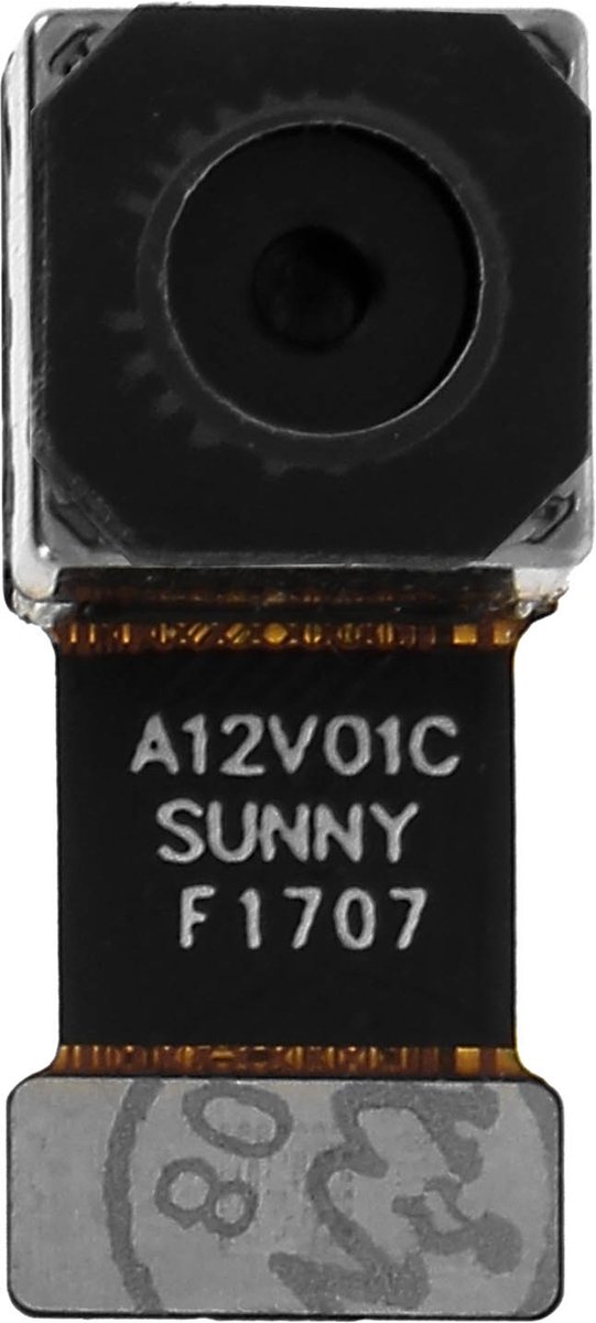 Avizar Camera achteraan Geschikt voor Huawei P10 Lite Module met aansluitstrip, Zwart
