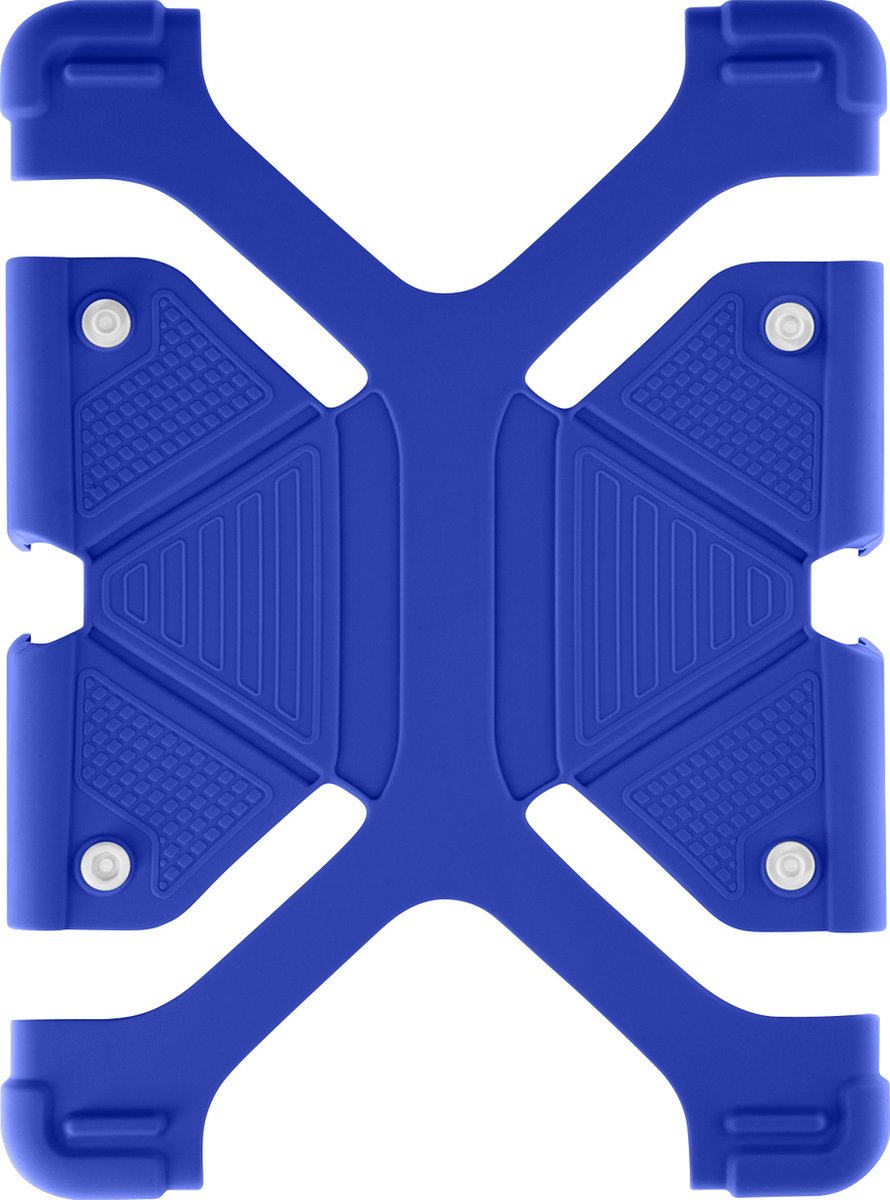 Avizar Hoes Universeel met video-ondersteuningsfunctie voor 12 Tabletten, Blauw
