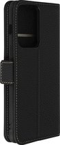 Leren Foliocase Geschikt voor OnePlus Nord 2T Kaarthouder Standfunctie - Zwart