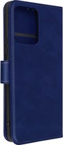 Geschikt voor Vivo V23 5G Flip Wallet Case Video-ondersteuning blauw