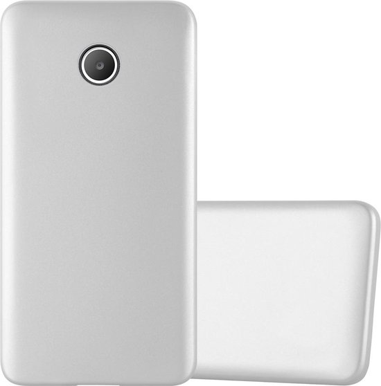 Coque Cadorabo pour Huawei Y3 / Y3C / Y330 / Y331 / Y360 en ARGENT MÉTALLIQUE - Coque de protection en silicone TPU souple