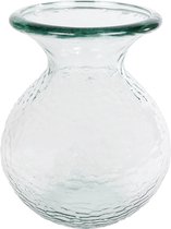 Kruiken En Flessen - Vaas "paradise" S Helder Glas 15x15x18,5cm