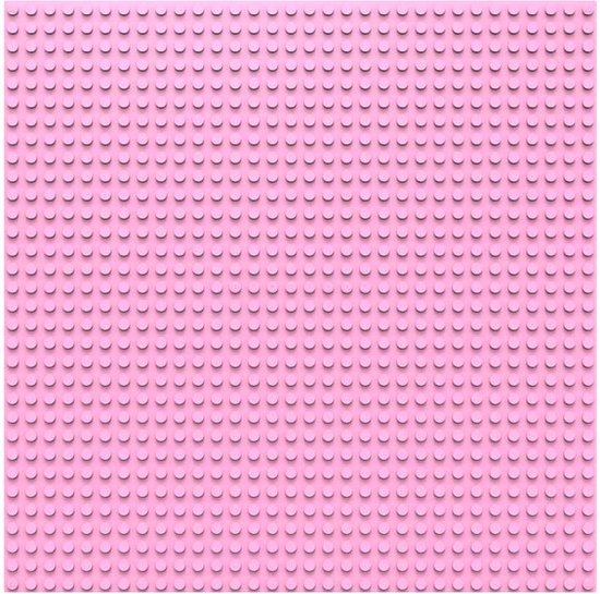 BiOBUDDi Basisplaten 32x32 basisplaat roze BB-0095 Flamingo Pink