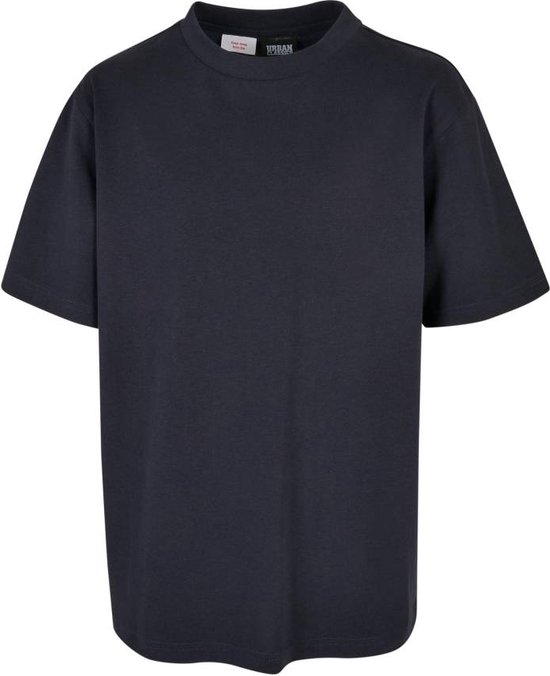 Urban Classics - Boys Tall Kinder T-shirt - Kids 158/164 - Donkerblauw