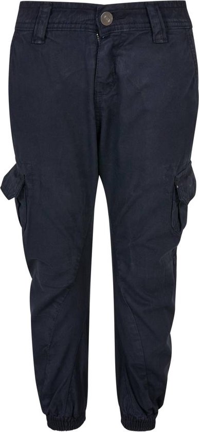 Urban Classics - Cargo Kinder joggingbroek - Kids 122/128 - Donkerblauw