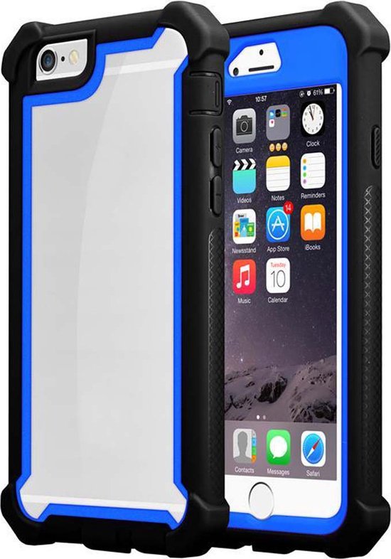Luxe goude telefoonhoesje voor iPhone 6 / 6s Plus Ultradunne TPU