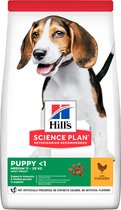 4x Hill's Science Plan Hondenvoer Puppy Medium Kip 2,5 kg