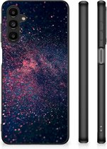 TPU Siliconen Hoesje met Foto Geschikt voor Samsung Galaxy A14 5G Telefoonhoesje met Zwarte rand Stars