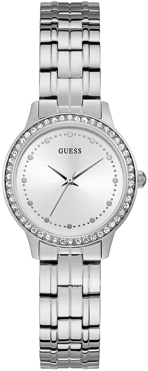 GUESS Watches W1209L1 Roestvrij staal Zilverkleurig