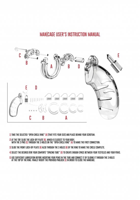 ManCage 02 Kuisheidskooi - Transparant