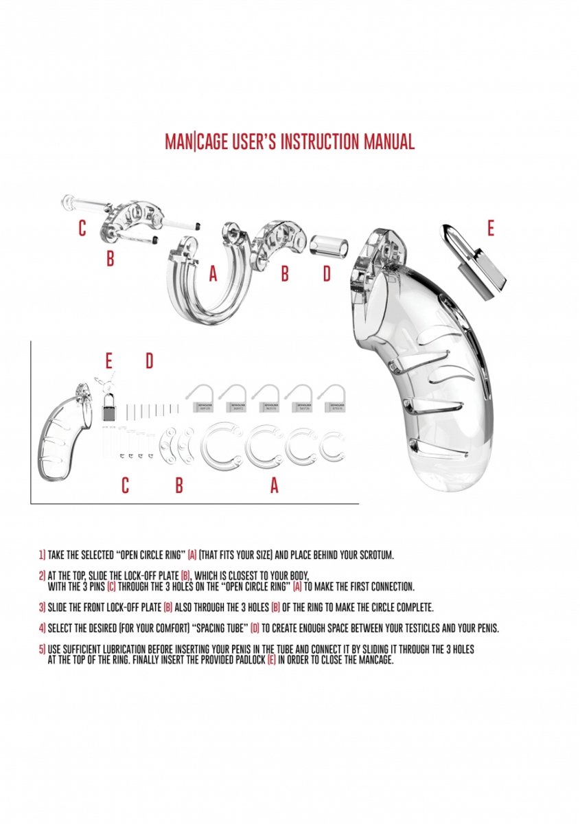 Mancage 02 Kuisheidskooi - Transparant