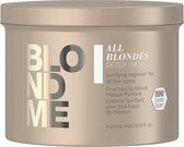 Schwarzkopf Masque Purifiant Pour Tous Les Blonds BLONDME 500ml