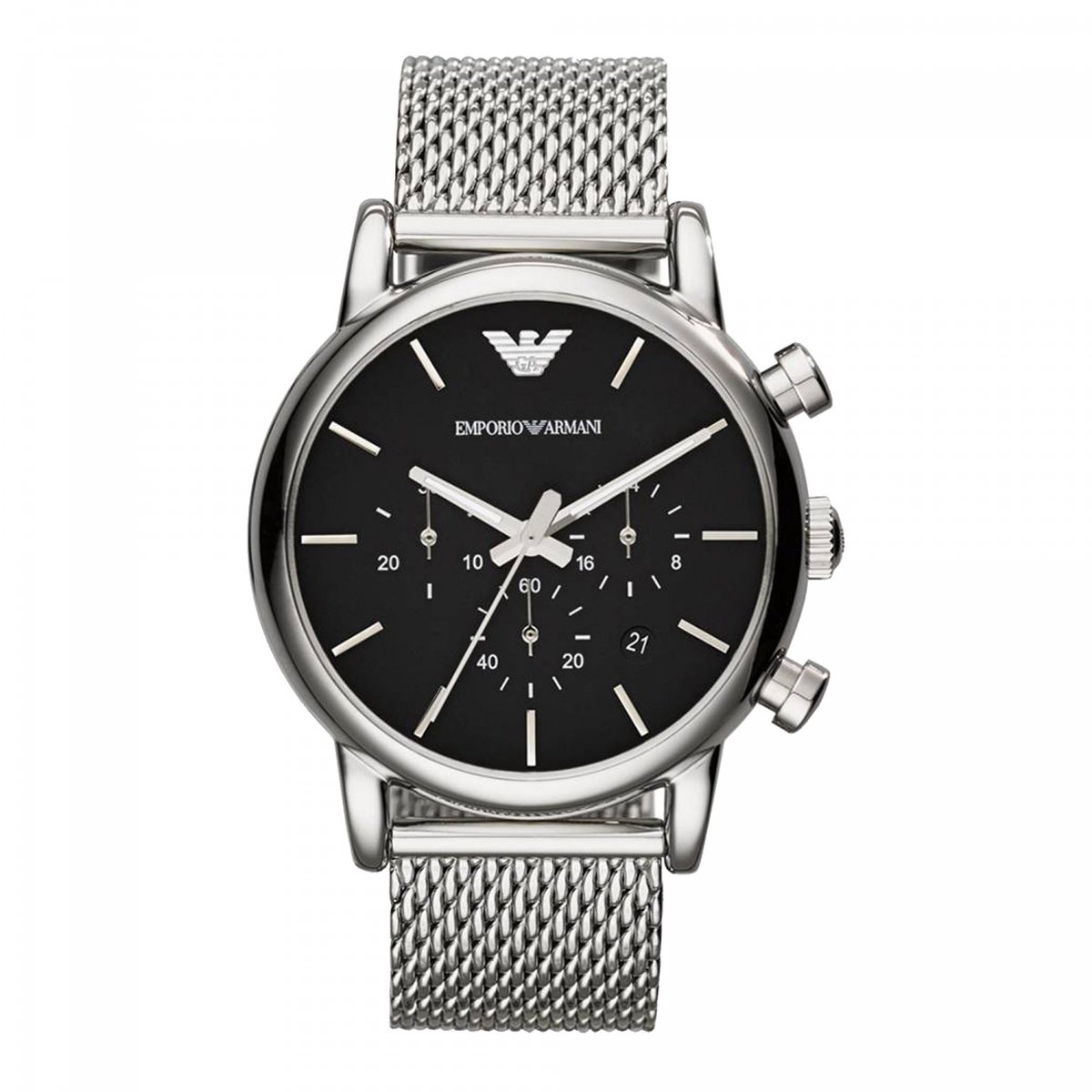 Emporio Armani Zilverkleurig Herenhorloge AR1811