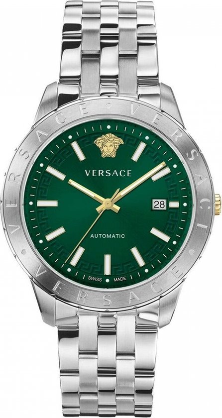 Versace VE2D00321 horloge mannen - Roestvrij Staal - zilver