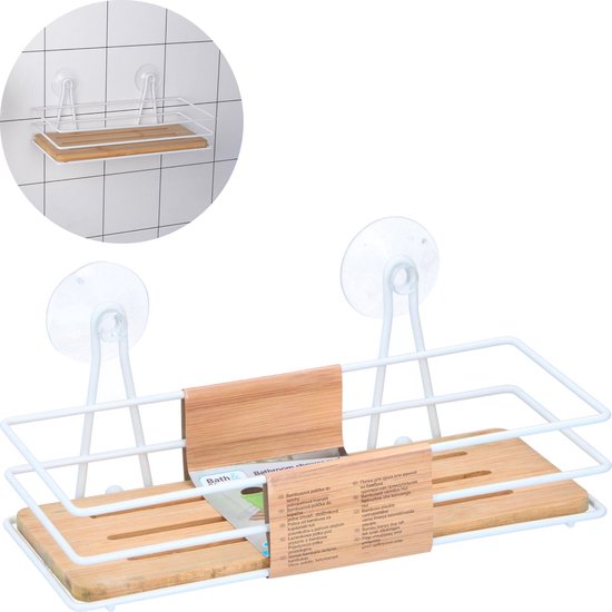 Doucherekje Badkamermeubel, Badkamerrek & Badkamer Accessoires Zonder Boren bol