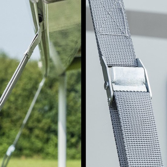 ProPlus Stormbandset met peesbevestiging en spanvering - 480 cm - 8-delig van ProPlus — afbeelding 3