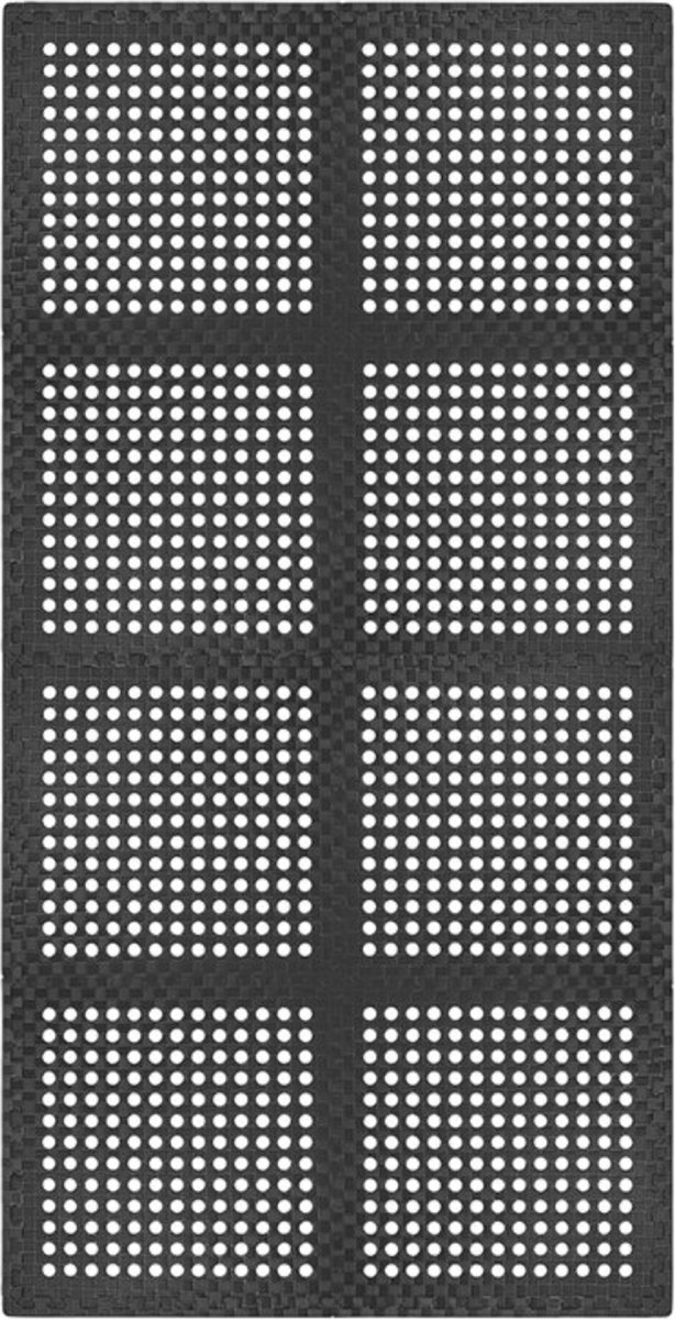 ProPlus Tenttapijttegels - EVA Schuim - Isolerend en Geluidsdempend - 60x60 cm - Zwart - 8 stuks van ProPlus — afbeelding 3