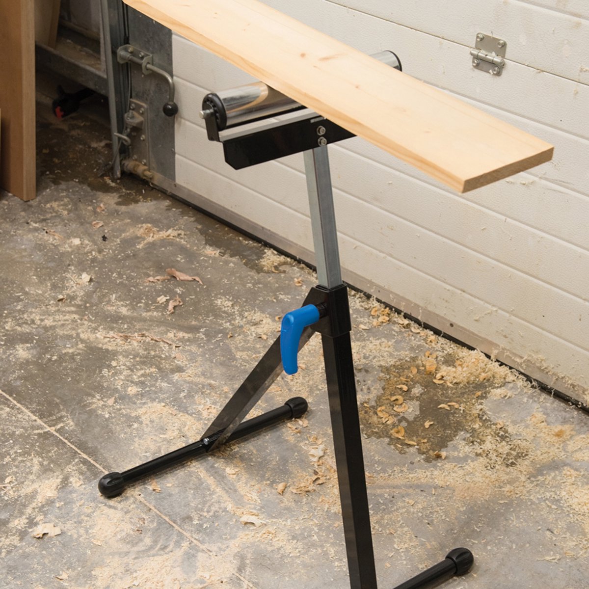 Support Avec Rouleau Silverline 685-1080mm - Capacité 60kg