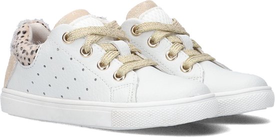 Ton & Ton Baskets Tara Low - Baskets en cuir - Filles - Wit - Taille 28