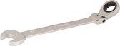 Silverline Flexibele steek-ringratelsleutel 21 mm