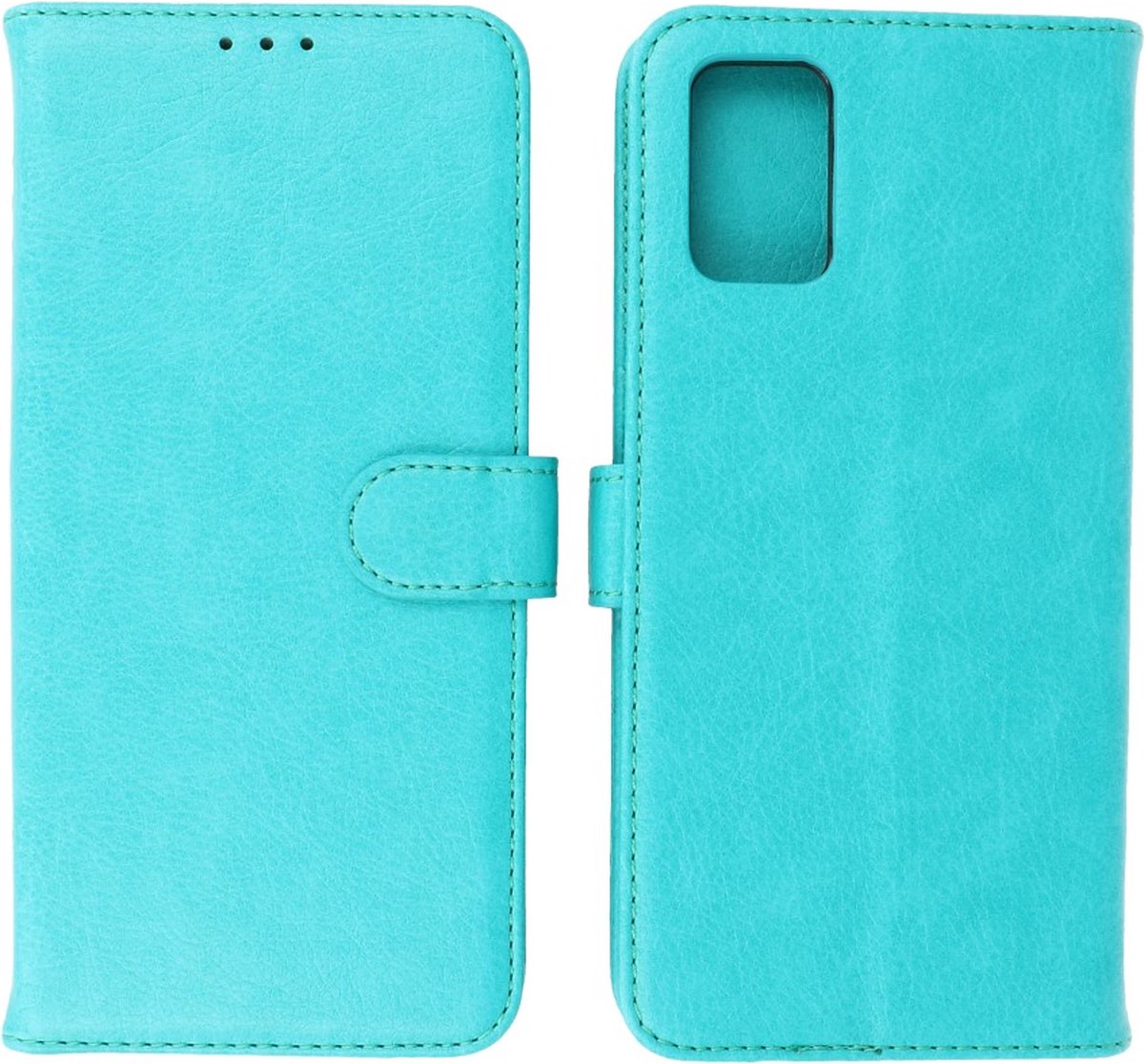 Motorola Moto E22 Hoesje Book Case Portemonnee Telefoonhoesje - Groen