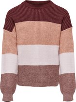 ONLY KOGSANDY L/S STRIPE PULLOVER KNT NOOS Dames Trui - Maat 122/128