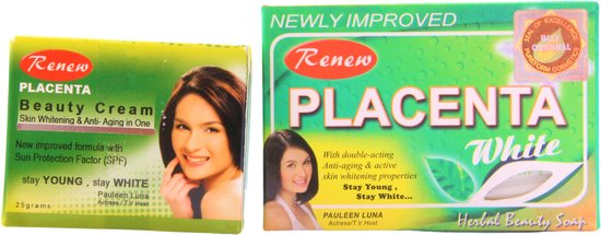 Renew Placenta Zeep White Placenta Beauty Cream bol