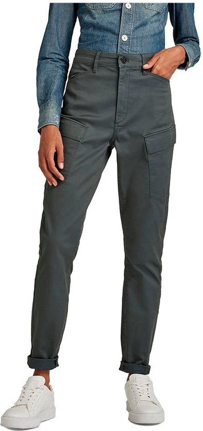 G-STAR High G-Shape Skinny Cargo Pants - Femme - Graphite - W26 X L32 |  bol.com