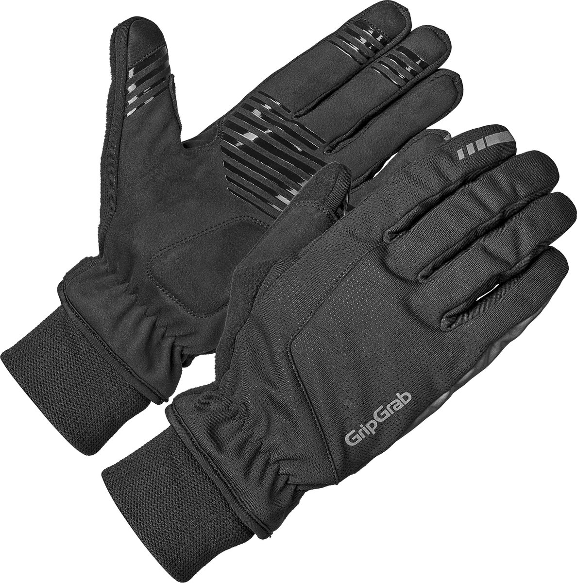 GripGrab - Windster 2 Windproof Winter Fietshandschoenen - Zwart - Unisex - Maat L