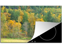KitchenYeah® Inductie beschermer 81.2x52 cm - Fall colour in drizzles - Harrison Mills - Kookplaataccessoires - Afdekplaat voor kookplaat - Inductiebeschermer - Inductiemat - Inductieplaat mat