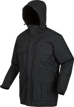 Regatta Palben Parkajack Waterproof Heren Zwart Maat S